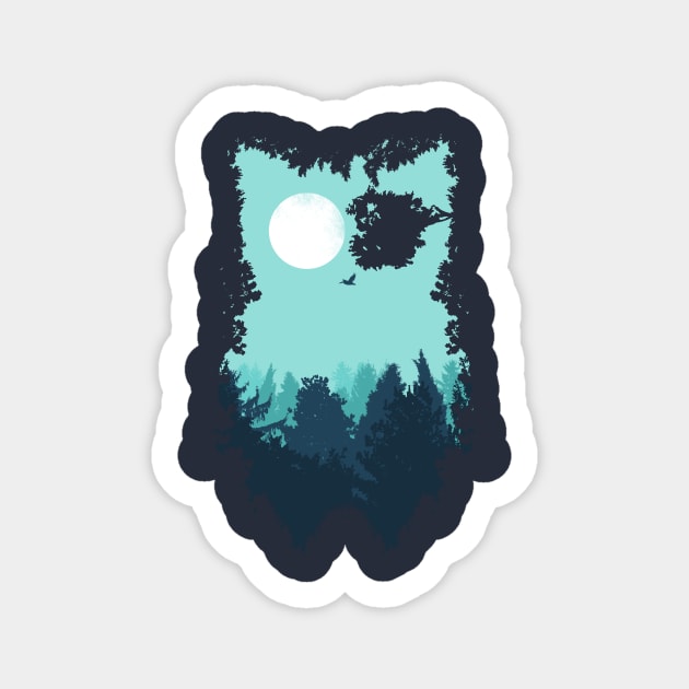 Winter Owl Sticker by filiskun